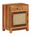 vidaXL Bedside Cabinet 40x30x50 cm Solid Reclaimed Wood