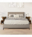 Bedside Cabinets 2 pcs Smoked Oak 35x35x55 cm Engineered Wood