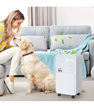 12L/Day 2000ML Portable Quiet Dehumidifier Home Laundry Room Electric Moisture