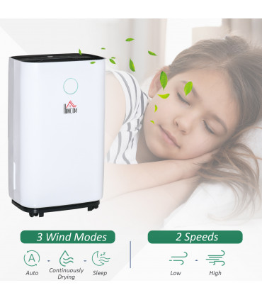 16L/Day 4000ML Portable Quiet Dehumidifier Home Laundry Room Electric Moisture