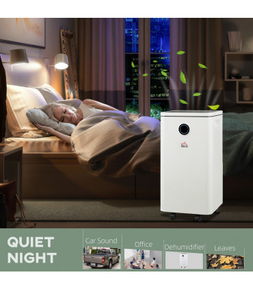 10L/Day 2500ML Portable Quiet Dehumidifier Home Laundry Room Electric Moisture