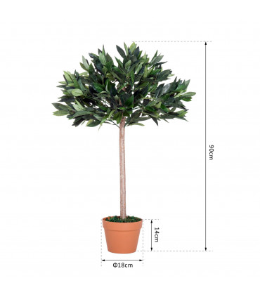 Artificial Olive Tree Plant, 90 cm