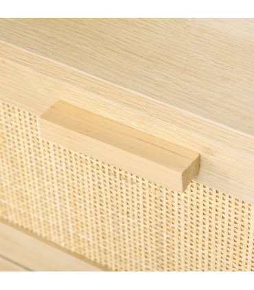 3 Drawer Cabinet Storage Cupboard Wooden Freestanding Organiser Unit Bedroom