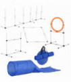 5-Piece Suit Portable Pet Agility Training Set For Dogs Obstacle Course