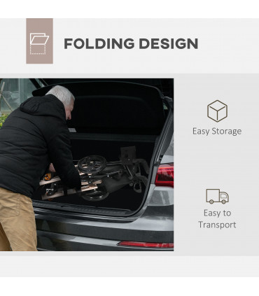 4 Wheel Rollator Walker with Seat Adjustable Mobility Walker with Bag, Gold Tone