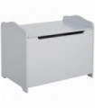 40x60cm Kids Storage Box Toy Organiser for Child 3 Yrs+ Bedroom Grey