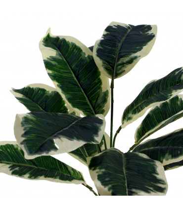 40cm Artificial Pothos Variegated Plant with Planter