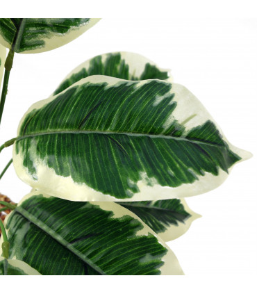 40cm Artificial Pothos Variegated Plant with Planter