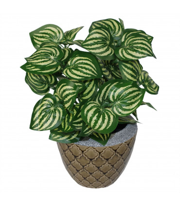 40cm Artificial Watermelon Style Leaves Plant