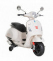 Kids Ride On Motorcycle Vespa Licensed Boys Girls 6V LED Lights Horn