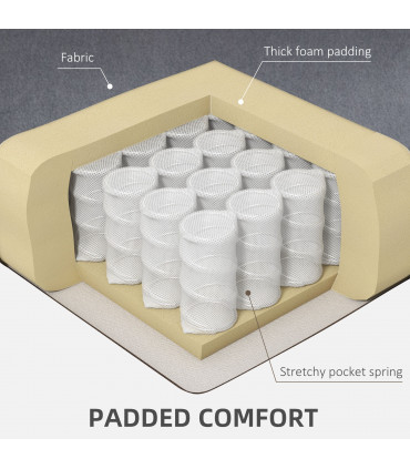 HOMCOM Lift Chair with Vibration Massage, Heat, Quick Assembly, Grey