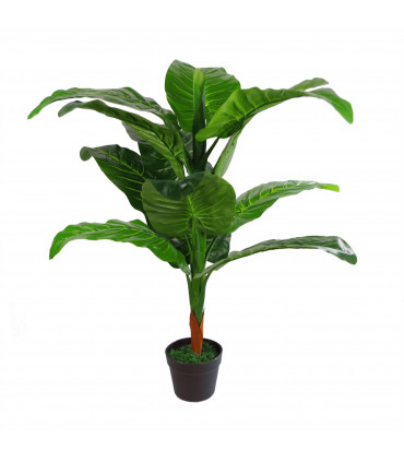 105cm Artificial Elephant Ear Plant (Colocasia) - Extra Large
