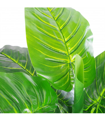 105cm Artificial Elephant Ear Plant (Colocasia) - Extra Large