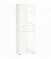 4-Door Kitchen Cupboard Freestanding Storage Cabinet w/ Shelves & Drawers White