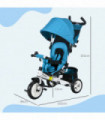 HOMCOM 4 in 1 Kids Trike, Stroller with Parent Handle, Blue