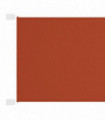 vidaXL Vertical Awning Terracotta 100x800 cm Oxford Fabric