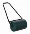 Outsunny 30cm Metal Lawn Roller-Deep Green