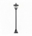 Outsunny Solar Powered Lamp Post, IP44, 18Lx18Wx160H cm-Black