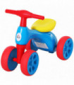 Baby Balance Bike Toddler Safe Training 4 Wheels Storage Bin Muti-Color
