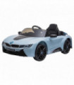 Licensed BMW I8 Coupe Kids Ride-On Car 6V w/ Remote Lights Horn Music