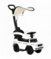 Benz G350 Ride-on Sliding Car Floor Slider Stroller Kids Vehicle, White HOMCOM