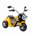 Kids 6V Electric Motorcycle Ride-On Toy Battery 18 - 36 Months Yellow HOMCOM