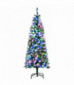 5FT Prelit Artificial Xmas Tree Holiday D��cor  250 Colourful LED Light