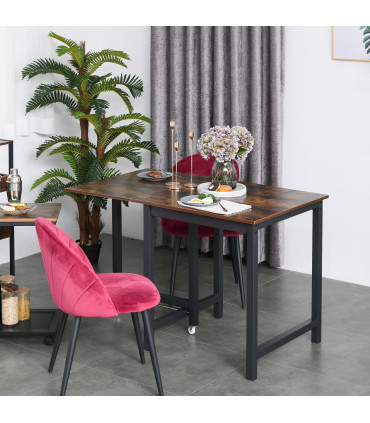 Drop Leaf Kitchen Foldable Table Folding Table Foldable for Dining Room