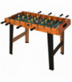 Wooden Soccer Football Table 84.5cm Arcades Game Room Bar, 2 Foosballs HOMCOM