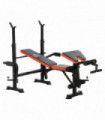 Multi-Function Adjustable Weight Training Bench Gym Fitness Lifting HOMCOM