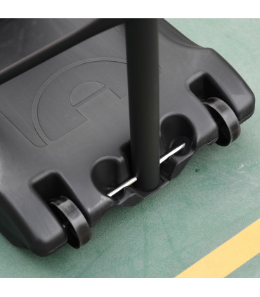 Basketball Stand and  94-123cm Height Adjustable Hoo For Pool Side HOMCOM