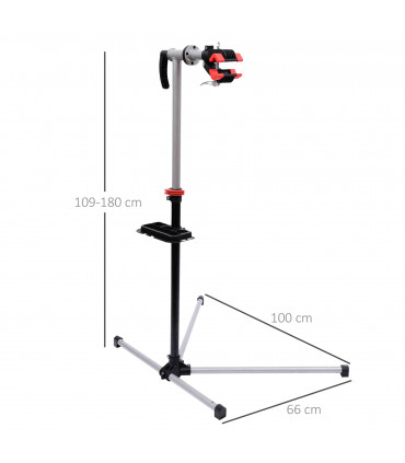 Bicycle Repair Work Stand Maintenance Display Rack Tool Adjustable HOMCOM
