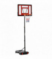 Portable Basketball Stand 160-210cm Adjustable Height Sturdy Rim Hoop Base Net