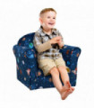 Children Kids Mini Sofa Armchair, Planet-Themed Chair, for Bedroom, Playroom