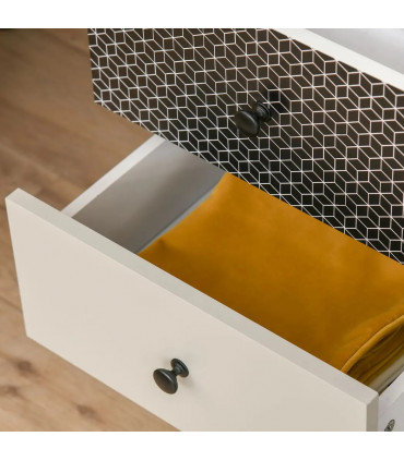 Chest of Drawers, 5 Drawer Dresser, Wooden Storage Cabinet Bedroom, Living Room