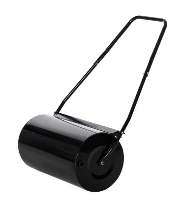 DURHAND Heavy Duty Garden Lawn Roller Push Tow Water Sand Filled 46L Equipment