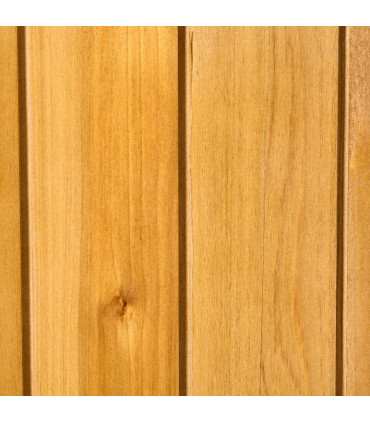 Garden Storage Shed Tool Organizer w/ Table, 140x75x157cm, Natural