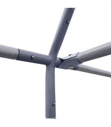 Chicken Run W/ Roof, Walk In Chicken Coop for 4-6 Chickens, Hen House