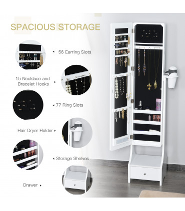 Jewellery Storage Mirror