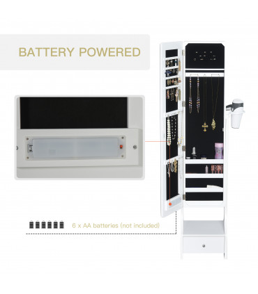 Jewellery Storage Mirror