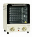 HOMCOM Convection Mini Oven Toaster Oven with Baking Tray Wire Rack Crumb Tray
