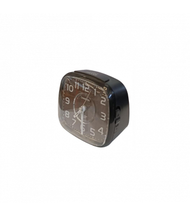 Champion Supalite Light/Snooze with Silent Sweep Alarm Clock Black