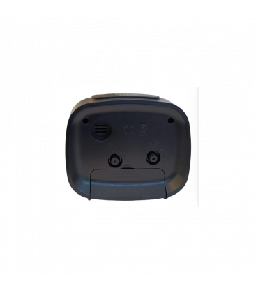 Champion Supalite Light/Snooze with Silent Sweep Alarm Clock Black