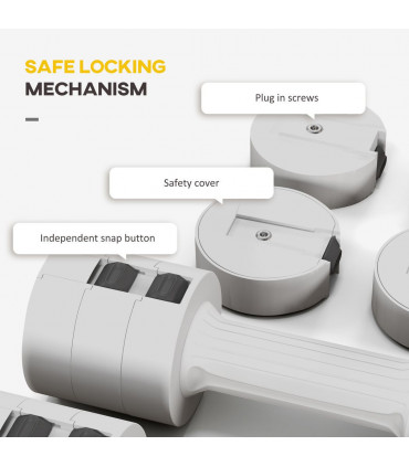 Adjustable Dumbbells Set, Fast Adjust and Compact, 2.5kg x 2