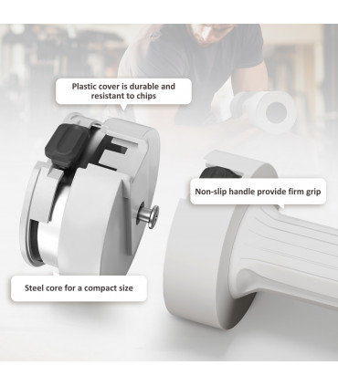 Adjustable Dumbbells Set, Fast Adjust and Compact, 2.5kg x 2