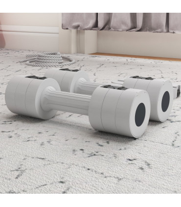 Adjustable Dumbbells Set, Fast Adjust and Compact, 2.5kg x 2