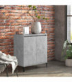 Sideboard Concrete Grey 60x35x70 cm Chipboard