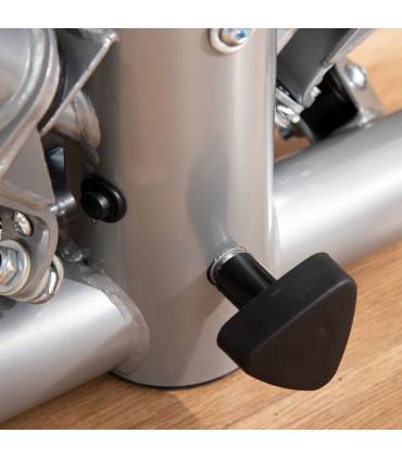 HOMCOM Adjustable Twist Stepper Step Machine For Home Gym Aerobic Workout