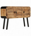 Sideboard Solid Mango Wood 120x30x76 cm