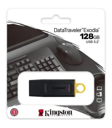 Kingston DataTraveler Exodia Flash Drive USB 3.2 Gen 1- 128GB